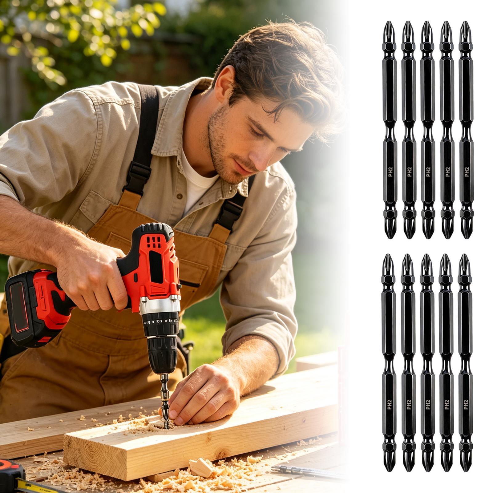 Magnetic Drill Bits Double-End - огляд і ціна Screwdriver Set