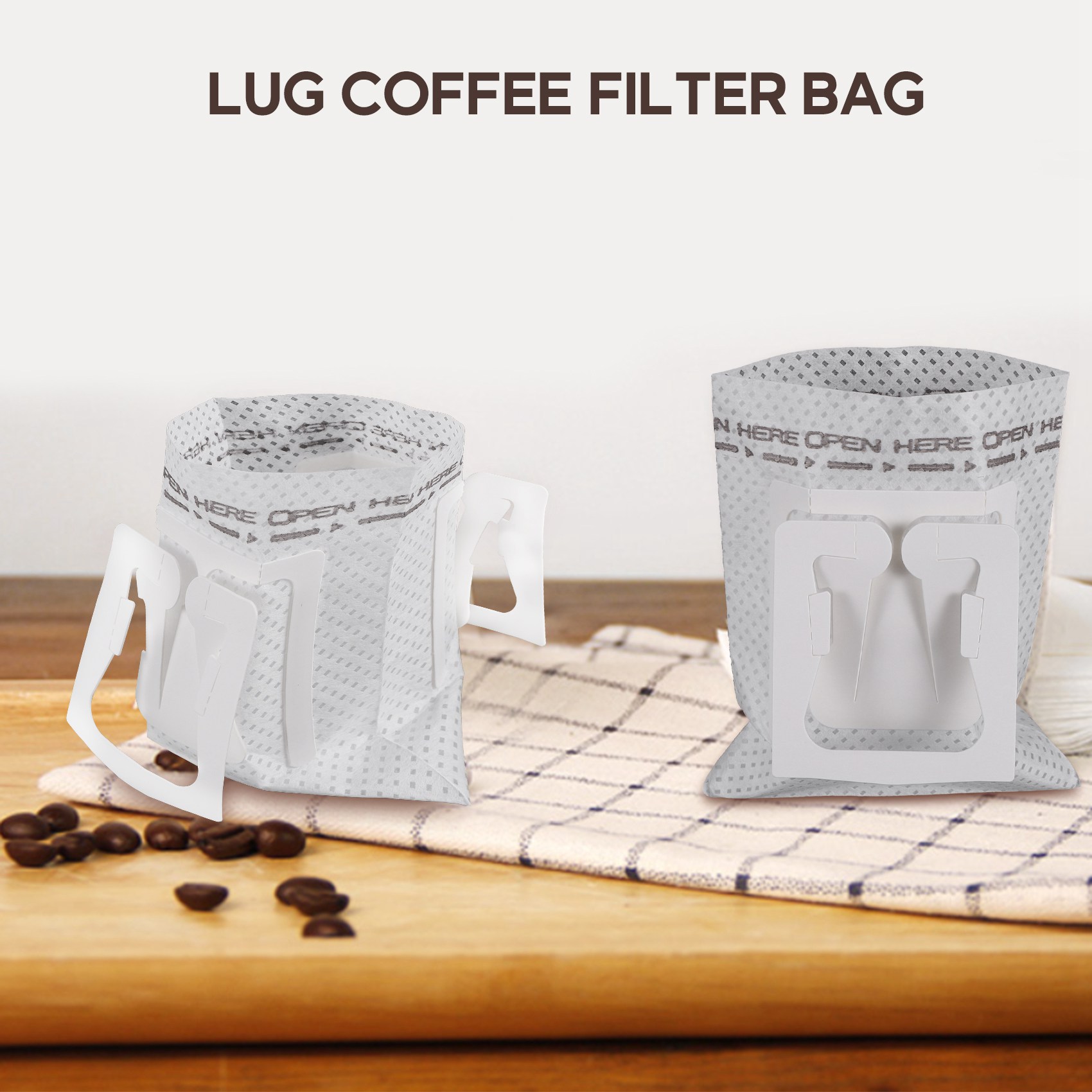 50Pcs / Pack Drip Coffee Filte - огляд і ціна Tool Bag