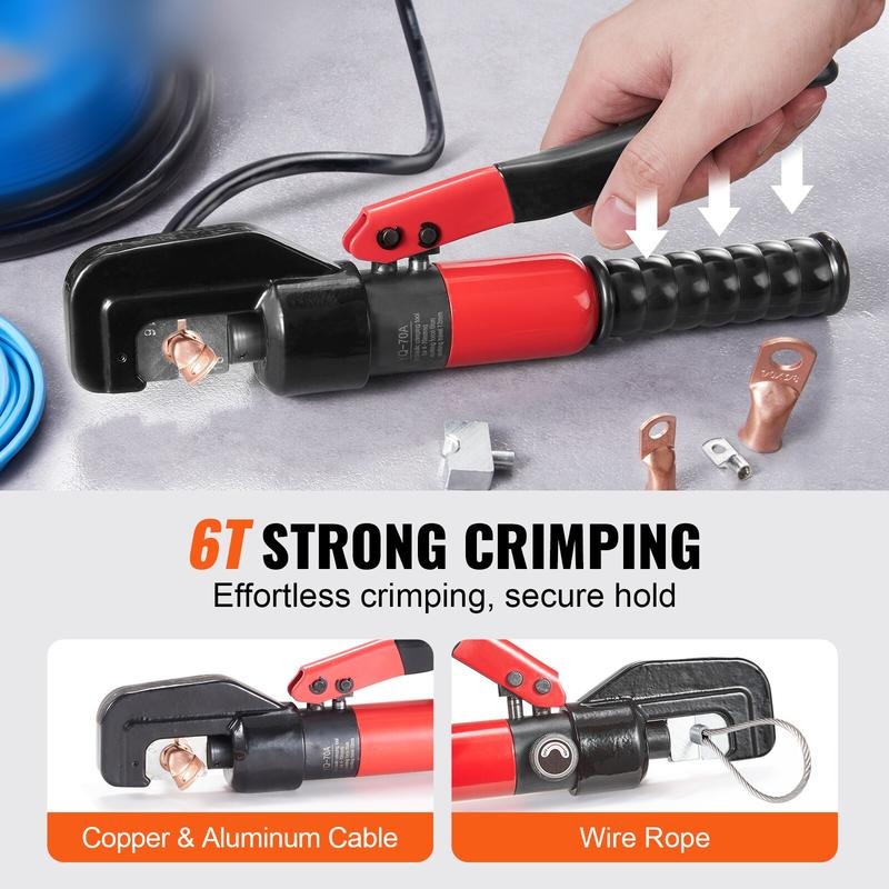 Hydraulic Crimping Tool with 9 - огляд і ціна Tool Set