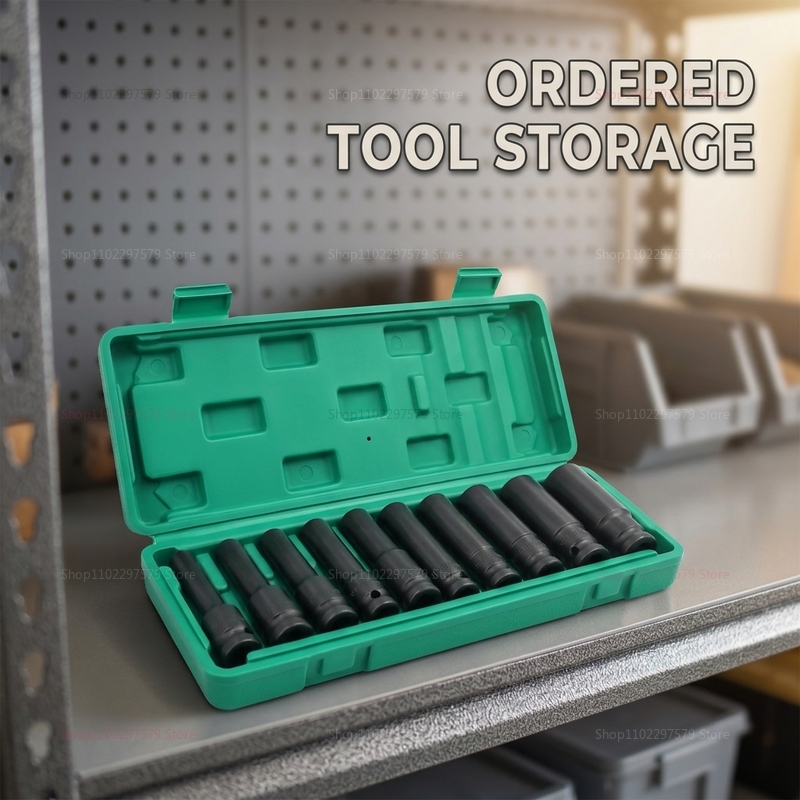 10pcs Socket Wrench Set 8-24mm - огляд і ціна Hand Tools In Workshop